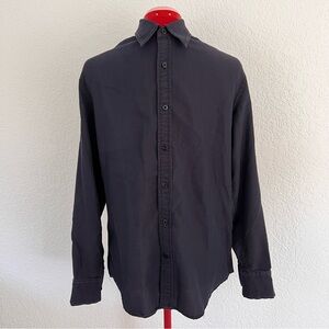 Los Angeles Purple Button Up Long Sleeve Dress Shirt Size Medium